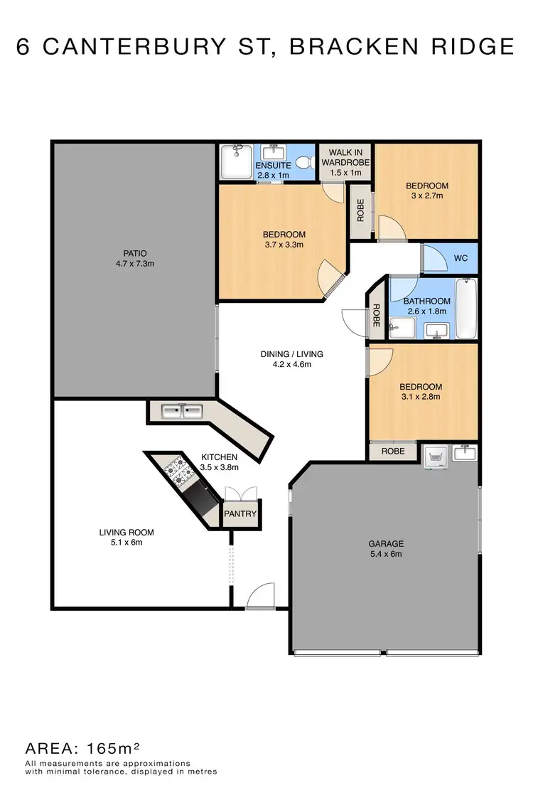 Floorplan of Homely house listing, 6 Canterbury Street, Bracken Ridge QLD 4017