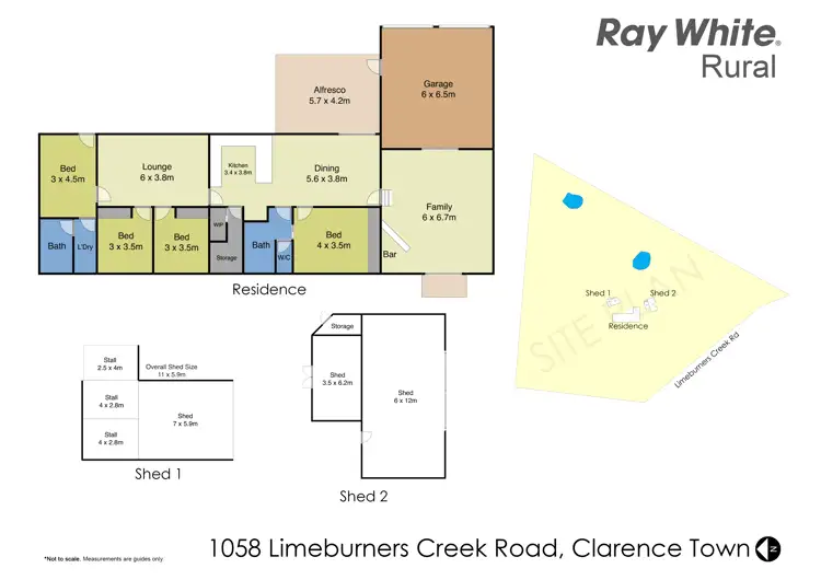 Floorplan of Homely rural property listing, 1058 Limeburners Creek Road, Clarence Town NSW 2321