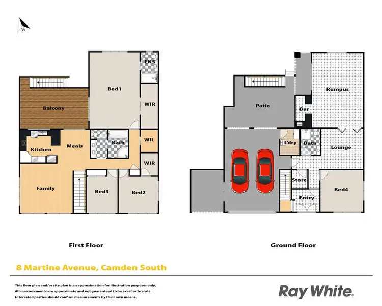 Floorplan of Homely house listing, 8 Martine Avenue, Camden South NSW 2570