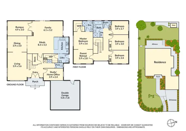 Floorplan of Homely house listing, 37 Linton Avenue, Templestowe Lower VIC 3107