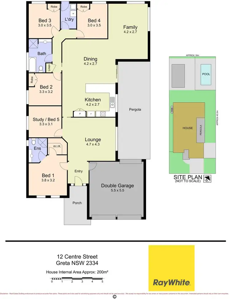 Floorplan of Homely house listing, 12 Centre Street, Greta NSW 2334