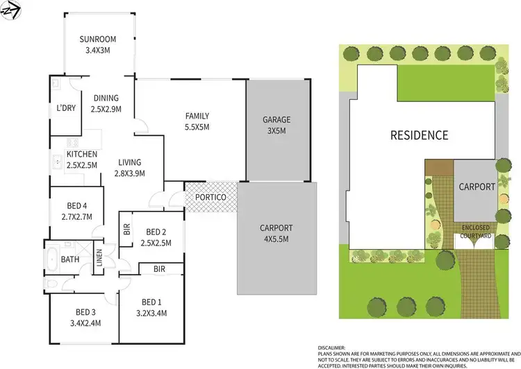 Floorplan of Homely house listing, 4 Carly Place, Quakers Hill NSW 2763