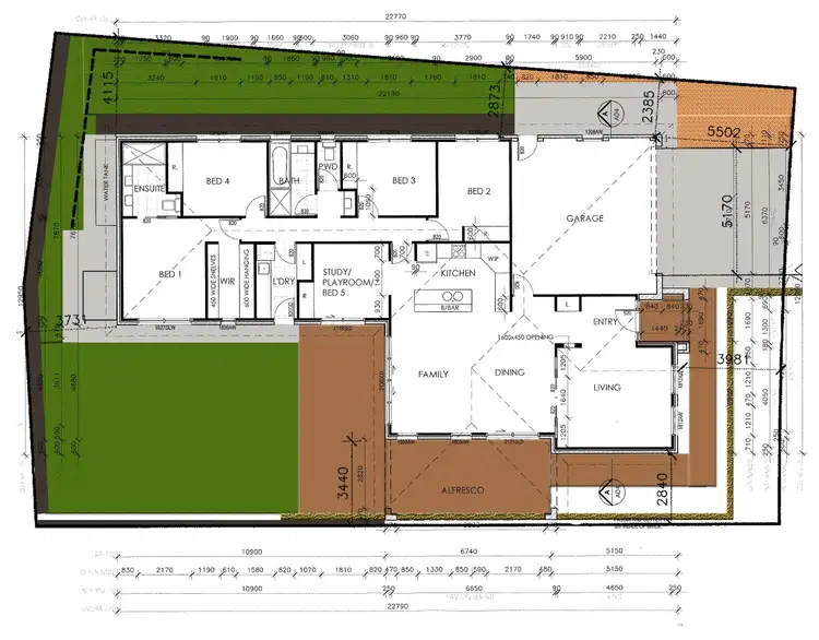 Floorplan of Homely house listing, 97 Overall Avenue, Casey ACT 2913