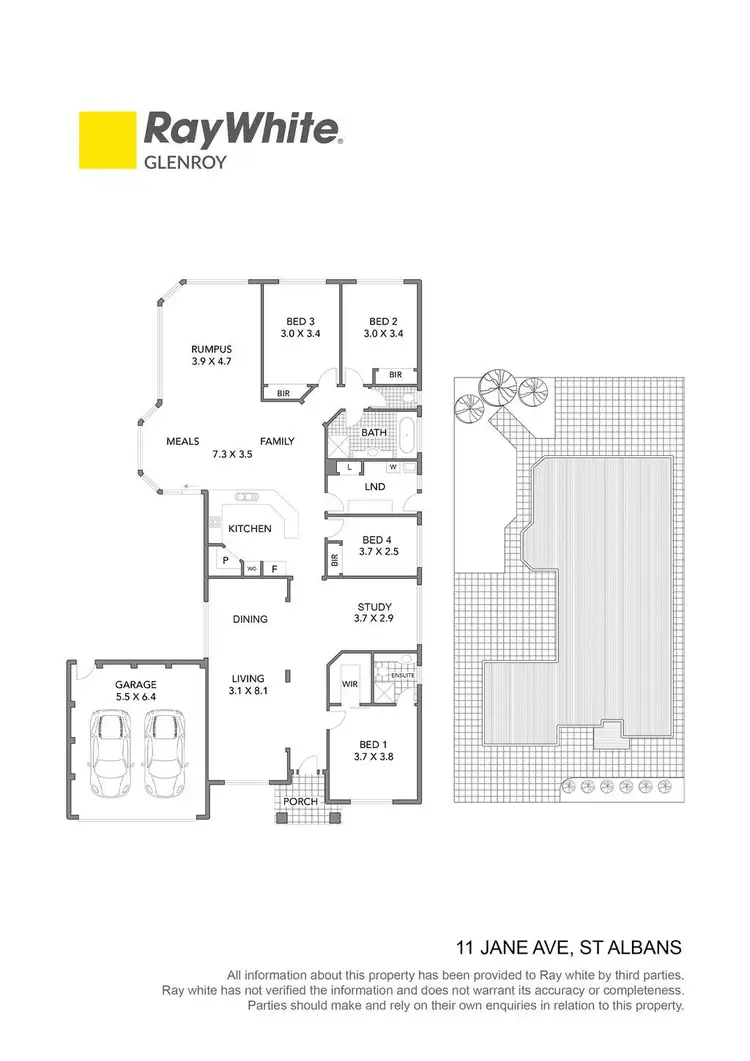 Floorplan of Homely house listing, 11 Jane Avenue, St Albans VIC 3021
