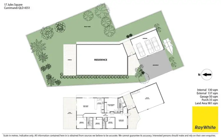 Floorplan of Homely house listing, 17 Jules Square, Currimundi QLD 4551