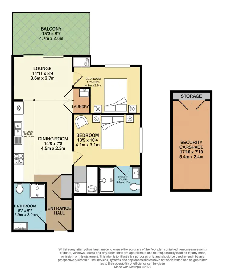 Floorplan of Homely unit listing, 139/280 Merrylands Road, Merrylands NSW 2160