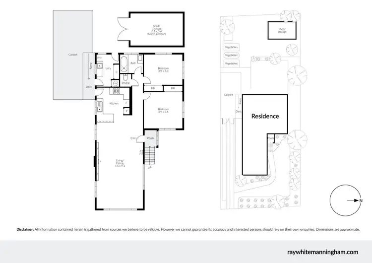 Floorplan of Homely house listing, 41 Manton Street, Heidelberg VIC 3084