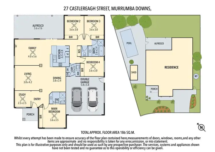 Floorplan of Homely house listing, 27 Castlereagh Street, Murrumba Downs QLD 4503