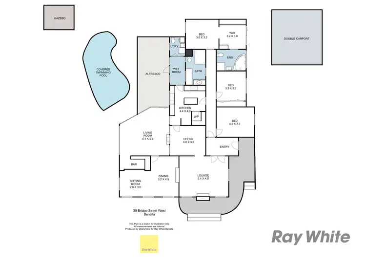Floorplan of Homely house listing, 39 Bridge Street West, Benalla VIC 3672
