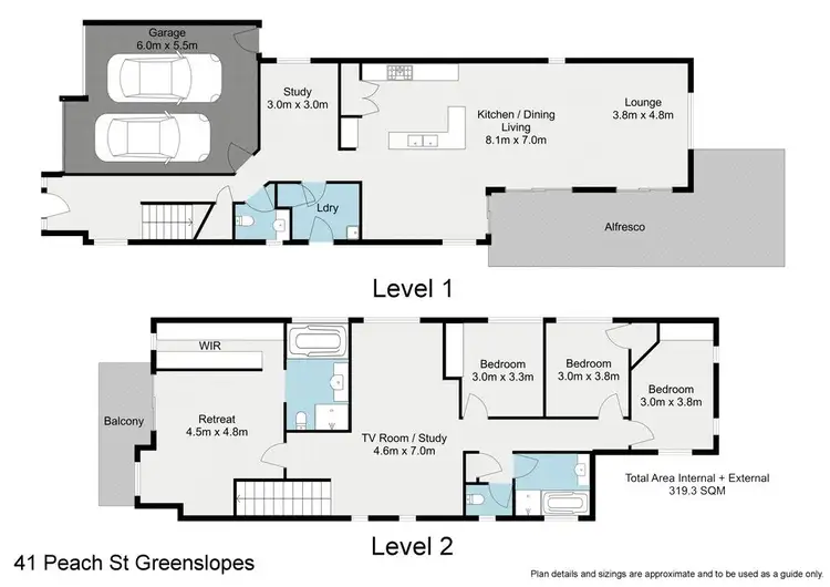 Floorplan of Homely house listing, 41 Peach Street, Greenslopes QLD 4120