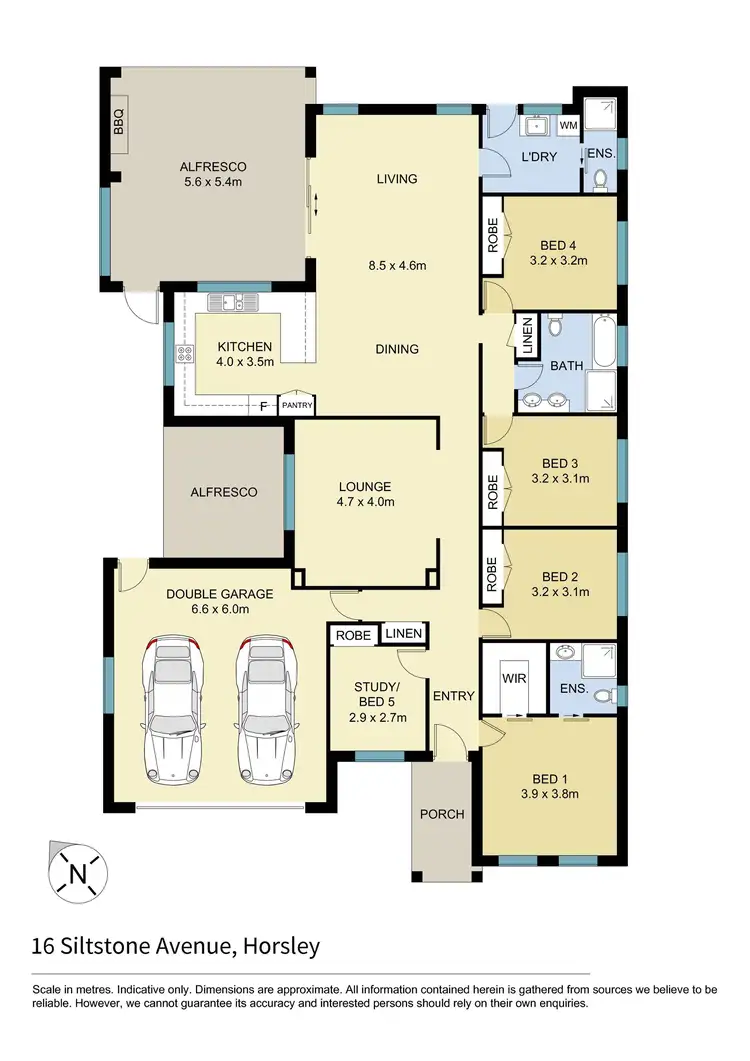Floorplan of Homely house listing, 16 Siltstone Avenue, Horsley NSW 2530