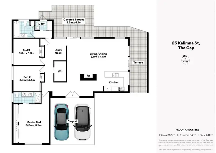 Floorplan of Homely house listing, 25 Kalimna Street, The Gap QLD 4061