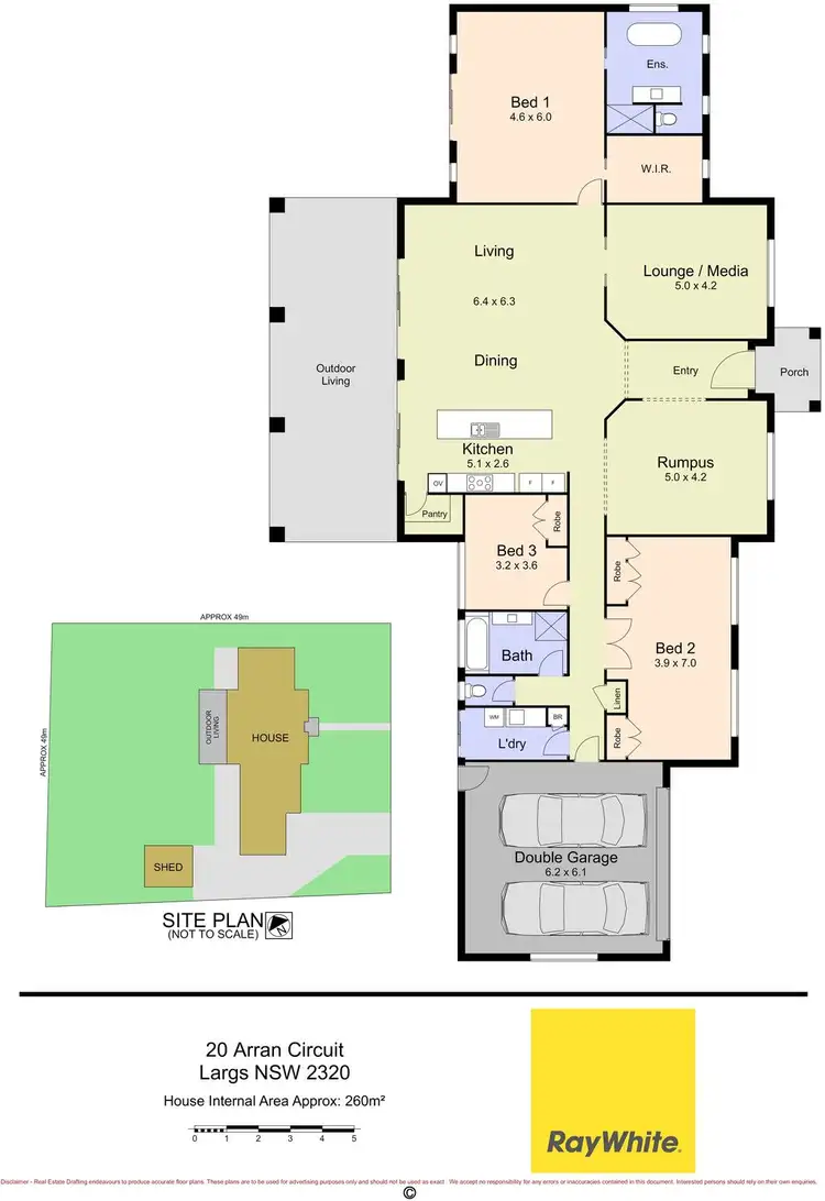 Floorplan of Homely house listing, 20 Arran Circuit, Largs NSW 2320