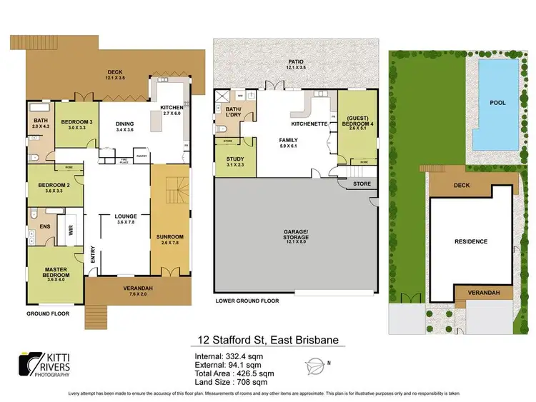 Floorplan of Homely house listing, 12 Stafford Street, East Brisbane QLD 4169