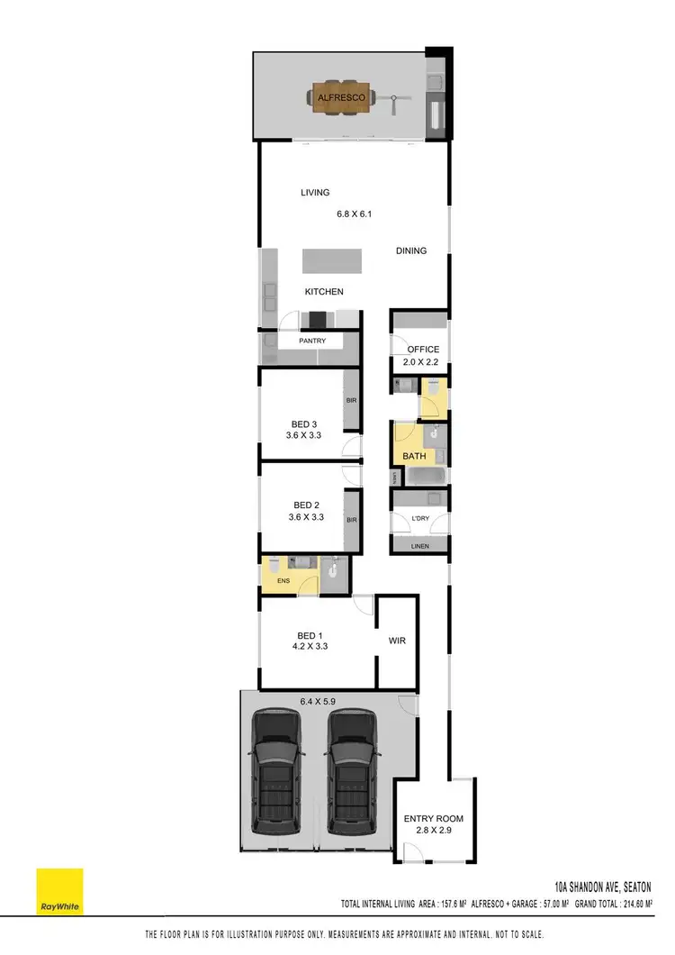 Floorplan of Homely house listing, 10A Shandon Avenue, Seaton SA 5023