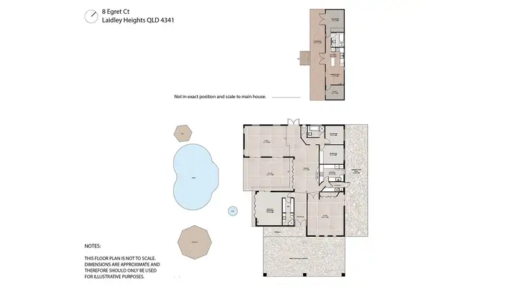 Floorplan of Homely house listing, 8 Egret Court, Laidley Heights QLD 4341
