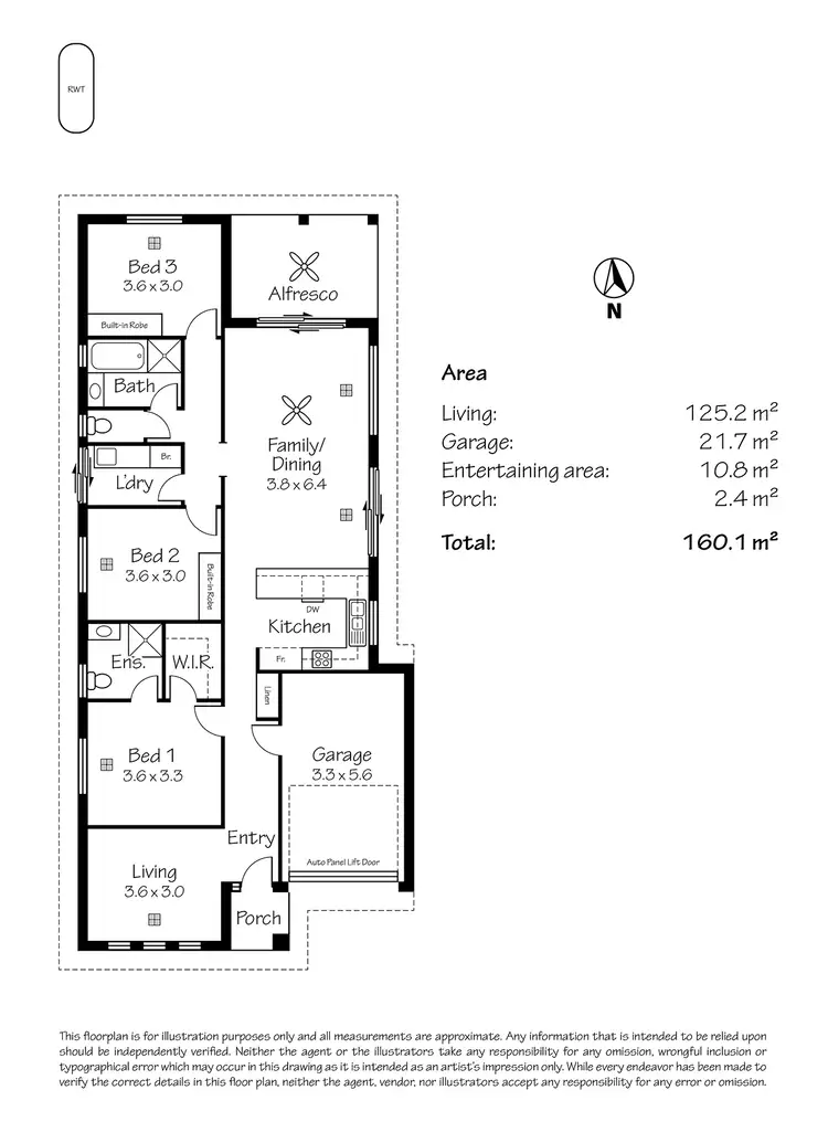 Floorplan of Homely house listing, 26 Albion Court, Mount Barker SA 5251