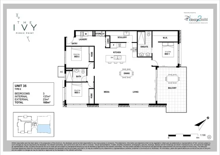 Floorplan of Homely unit listing, 35/26-28 Picnic Point Esplanade, Maroochydore QLD 4558