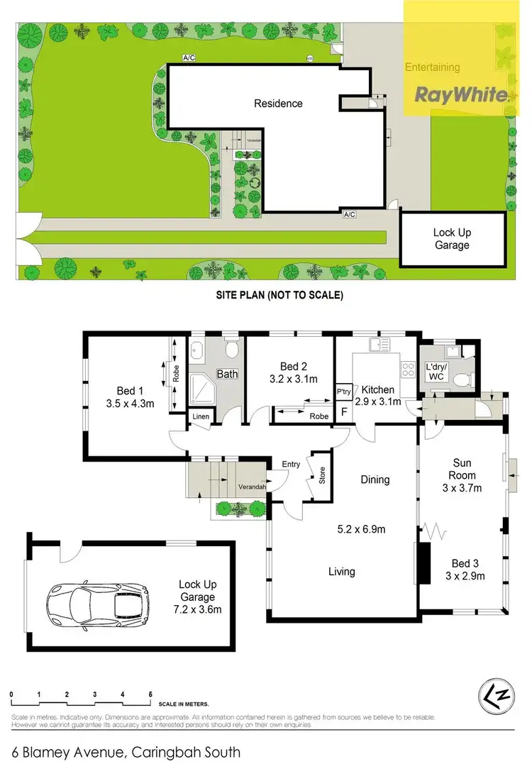 Floorplan of Homely house listing, 6 Blamey Avenue, Caringbah South NSW 2229