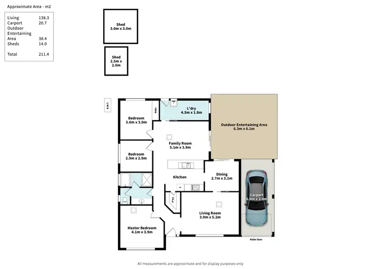 Floorplan of Homely house listing, 5 Helen Avenue, Aldinga Beach SA 5173