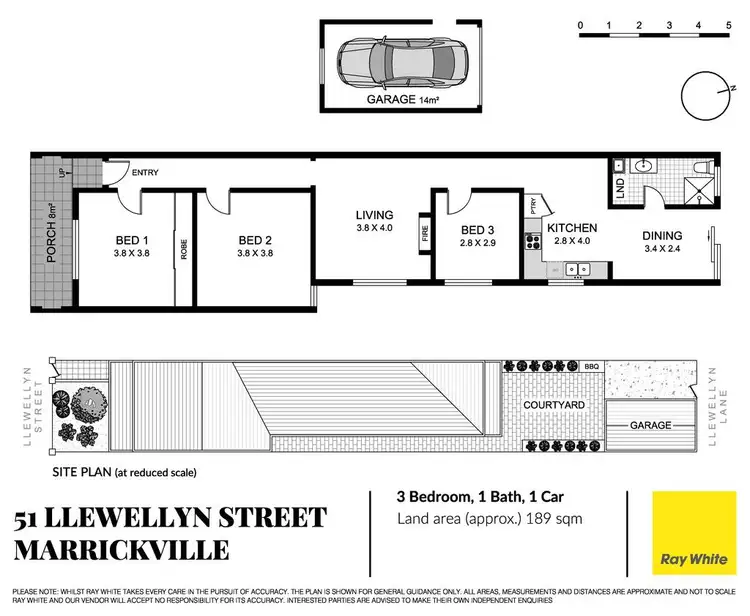 Floorplan of Homely house listing, 51 Llewellyn Street, Marrickville NSW 2204