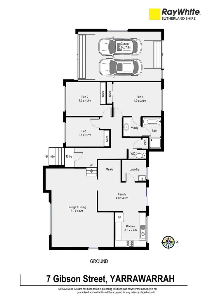 Floorplan of Homely house listing, 7 Gibson Street, Yarrawarrah NSW 2233