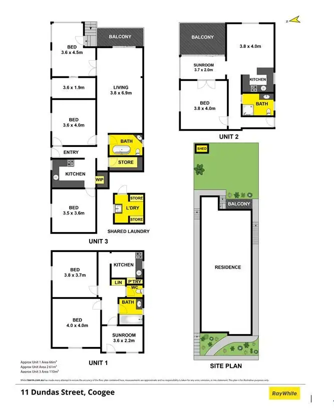 Floorplan of Homely house listing, 11 Dundas Street, Coogee NSW 2034