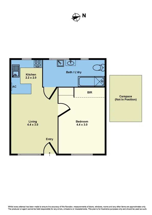 Floorplan of Homely apartment listing, 10/6 Carmichael Street, West Footscray VIC 3012