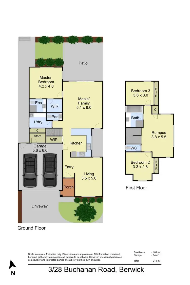 Floorplan of Homely unit listing, 3/28 Buchanan Road, Berwick VIC 3806