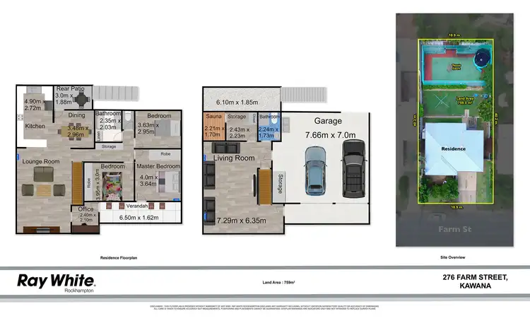 Floorplan of Homely house listing, 276 Farm Street, Kawana QLD 4701