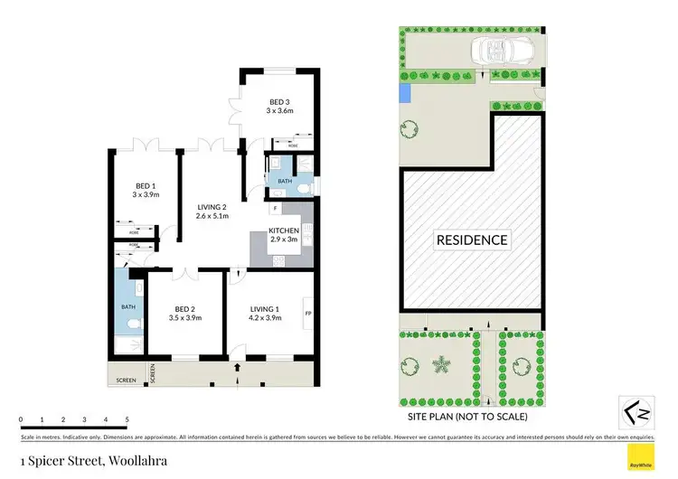 Floorplan of Homely house listing, 1 Spicer Street, Woollahra NSW 2025