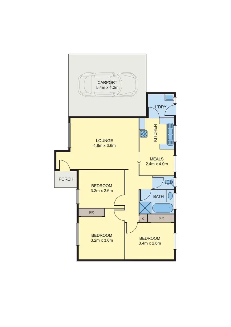 Floorplan of Homely unit listing, 20/104-110 Lorne Street, Fawkner VIC 3060