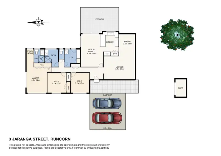 Floorplan of Homely house listing, 3 Jaranga Street, Runcorn QLD 4113