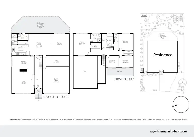 Floorplan of Homely house listing, 6 The Grange, Templestowe VIC 3106