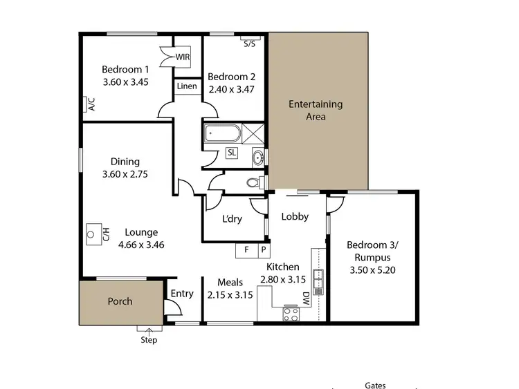 Floorplan of Homely house listing, 47 Selway Terrace, O'sullivan Beach SA 5166