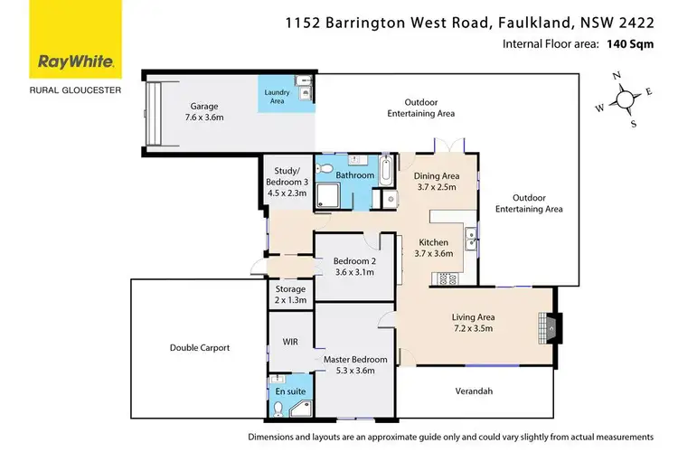 Floorplan of Homely rural property listing, 1152 Barrington West Road, Gloucester NSW 2422