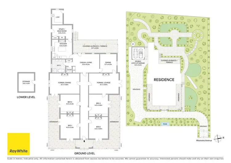 Floorplan of Homely house listing, 14 Woonona Avenue, Wahroonga NSW 2076