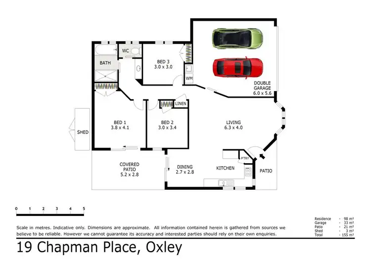 Floorplan of Homely house listing, 19 Chapman Place, Oxley QLD 4075
