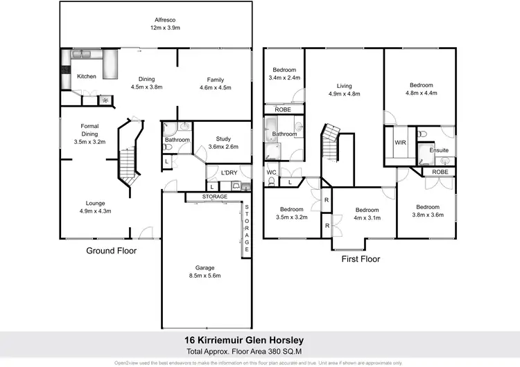 Floorplan of Homely house listing, 16 Kirriemuir Glen, Horsley NSW 2530