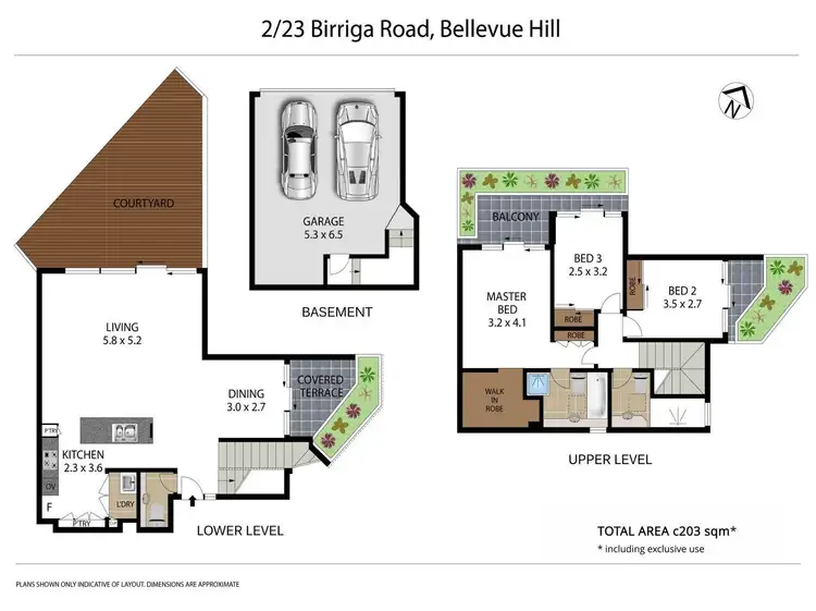 Floorplan of Homely apartment listing, 2/23 Birriga Road, Bellevue Hill NSW 2023