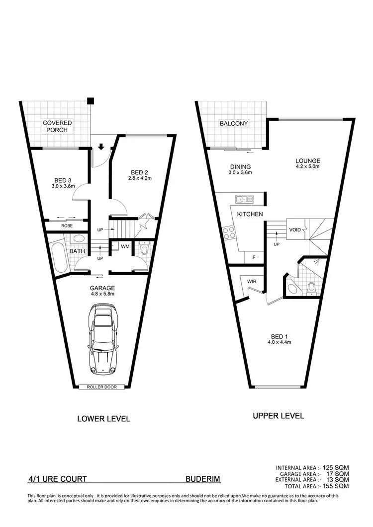 Floorplan of Homely unit listing, 4/1 Ure Court, Buderim QLD 4556
