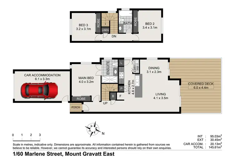 Floorplan of Homely townhouse listing, 1/60 Marlene Street, Mount Gravatt East QLD 4122