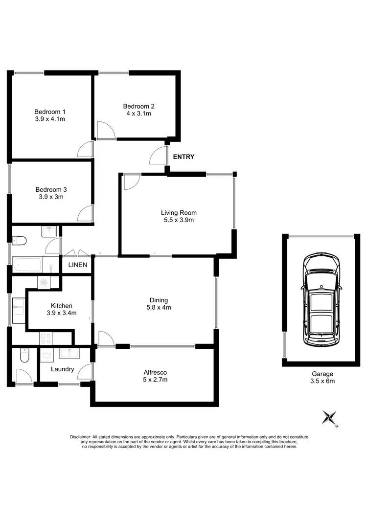 Floorplan of Homely house listing, 64 Emily Street, Hurstville NSW 2220