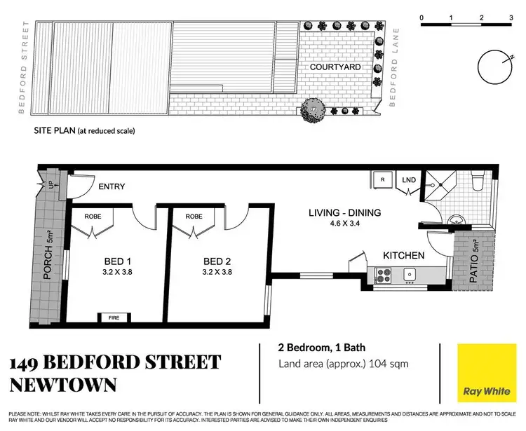 Floorplan of Homely house listing, 149 Bedford Street, Newtown NSW 2042