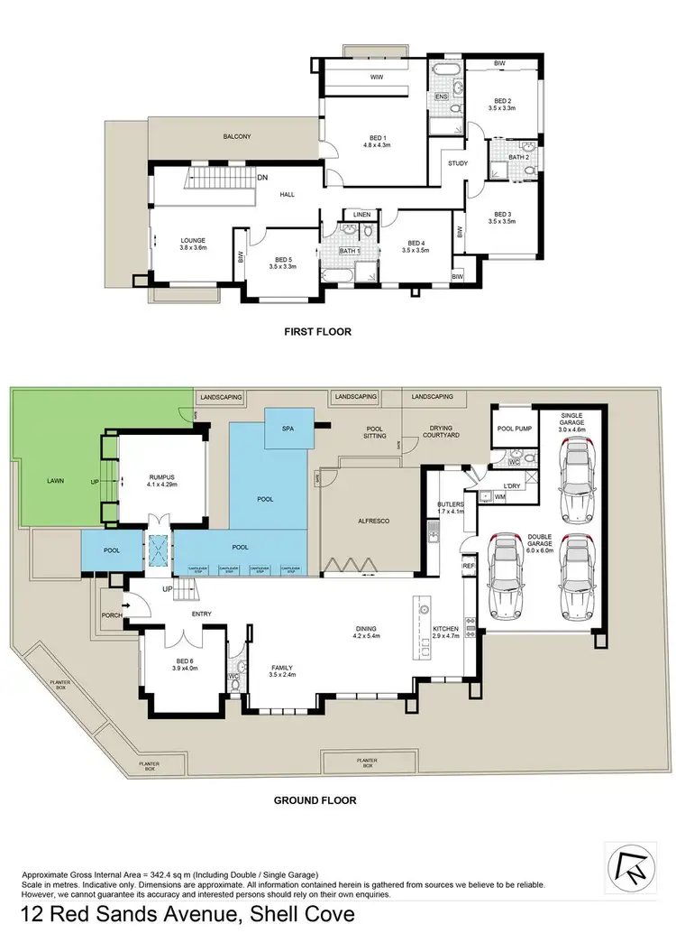 Floorplan of Homely house listing, 12 Red Sands Avenue, Shell Cove NSW 2529