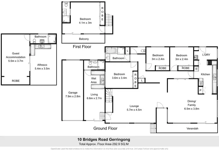 Floorplan of Homely house listing, 10 Bridges Road, Gerringong NSW 2534