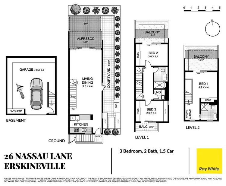 Floorplan of Homely house listing, 26 Nassau Lane, Erskineville NSW 2043