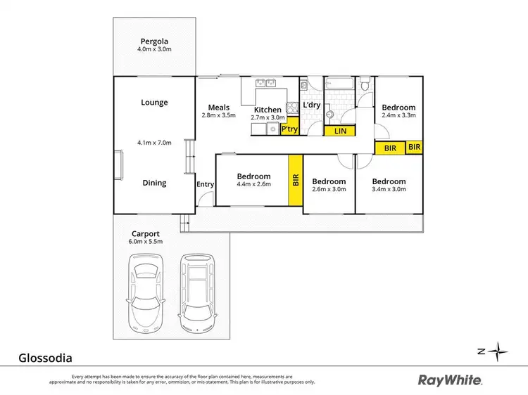 Floorplan of Homely house listing, 38 Boomerang Drive, Glossodia NSW 2756