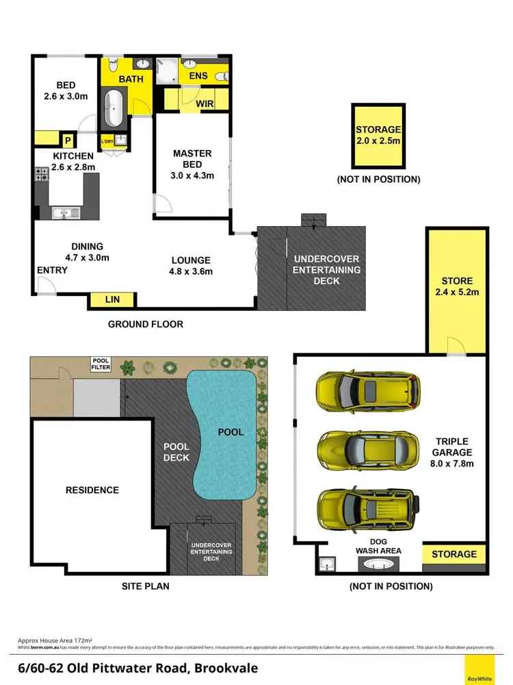 Floorplan of Homely unit listing, 6/60 Old Pittwater Road, Brookvale NSW 2100