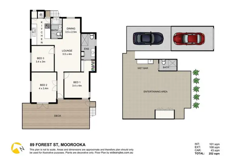 Floorplan of Homely house listing, 89 Forest Street, Moorooka QLD 4105